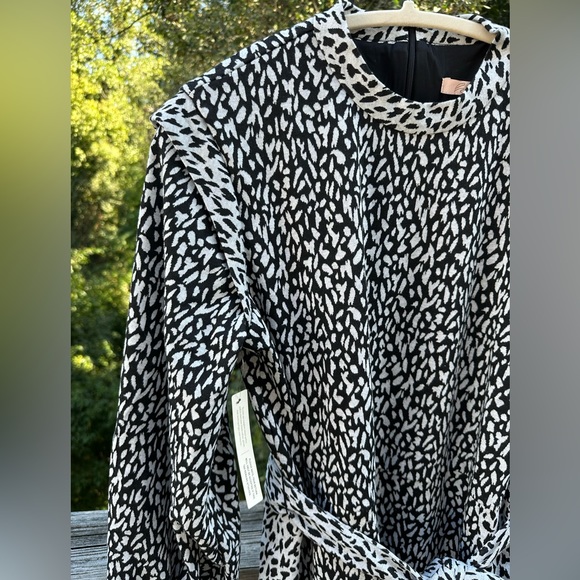 nwt ANTHROPOLOGIE | Hutch Spotted Mini Dress | Large - Picture 13 of 14